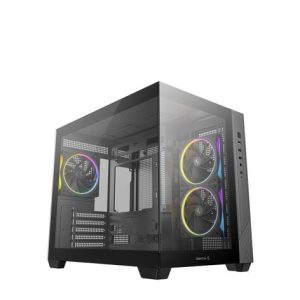 Carcasa DEEPCOOL CG330 3F, Mid Tower, Black