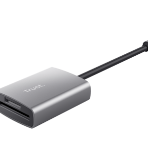 Hub USB Trust Dalyx Fast, USB-C, 2 porturi, Argintiu