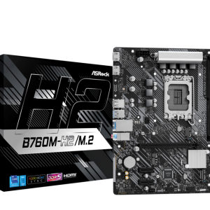 Placa de baza ASRock B760M-H2/M.2, Socket 1700, DDR5, Micro-ATX