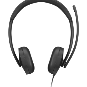 Casti Head-band Lenovo VoIP Headset 5000, Wired, noise-canceling, Negru