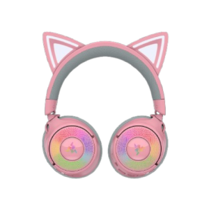 Casti Gaming Head-band Razer Kraken Kitty V3 Pro, Wireless/Wired, Roz