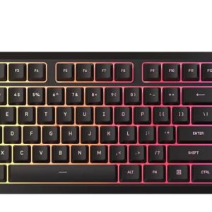 Tastatura Gaming Corsair K55 CORE TKL, RGB, USB, negru