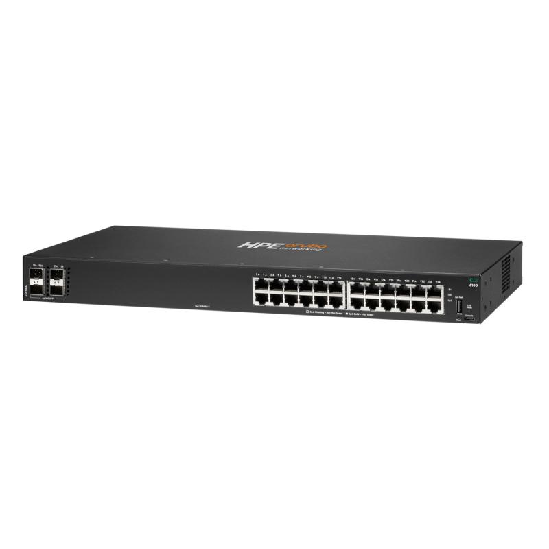 HPE Aruba Networking CX 6100 24G 4SFP+ Switch - imagine 3