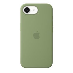 iPhone 17e Silicone Case with MagSafe – Light Moss