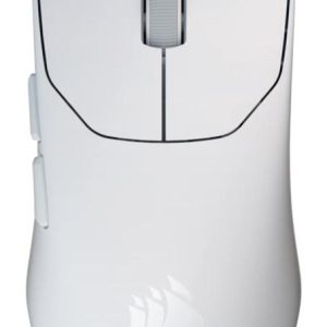 Mouse Gaming Wireless Corsair SABRE v2 PRO, 33000 DPI, Alb