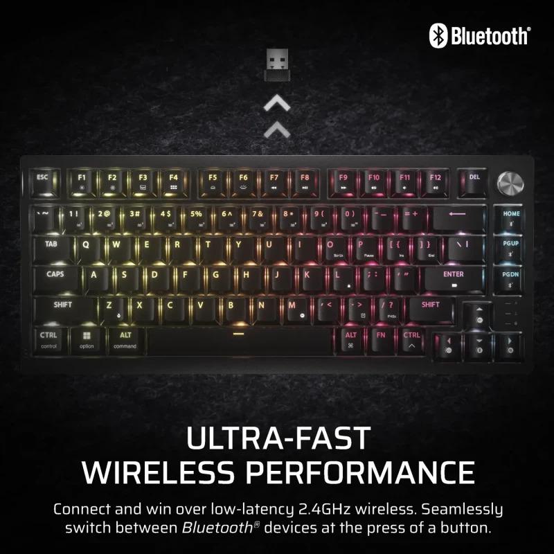 Tastatura Mecanica Gaming CORSAIR K65, USB, negru - imagine 6