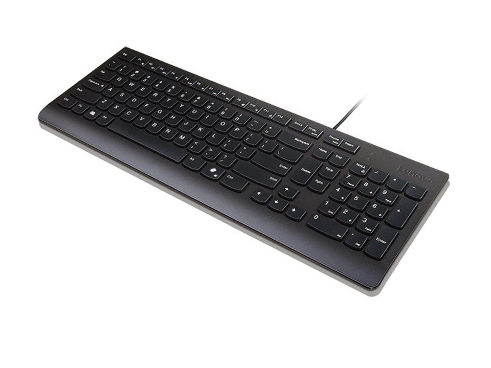 Lenovo Essential Wired Keyboard (Black) - imagine 2