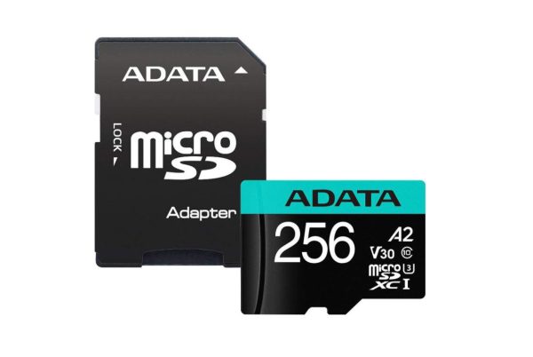 Card de Memorie MicroSD Adata 256GB, Adaptor SD, Class 10 - imagine 2
