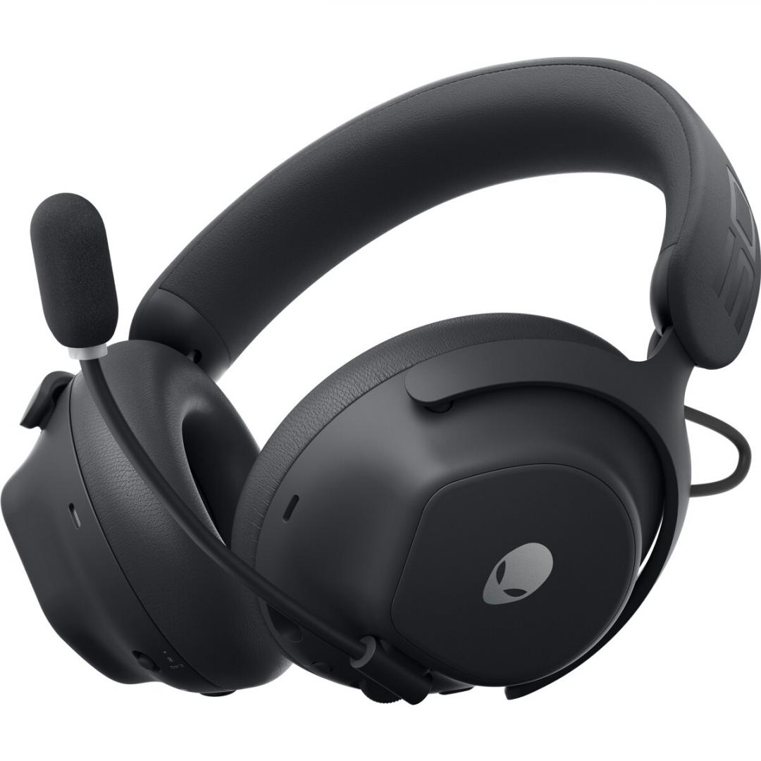 Casti Gaming Head-band Alienware PRO-HS-G-DEAM, Wireless/Wired, noise-canceling - imagine 9