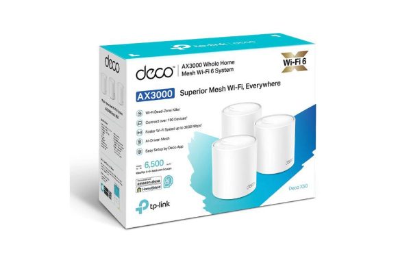 Router wireless TP-LINK Deco X50, WIFI 6, Mesh, Dual Band - imagine 4
