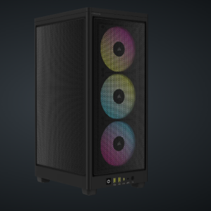 Carcasa CORSAIR 2000D RGB AIRFLOW, RGB, Micro Tower, Black