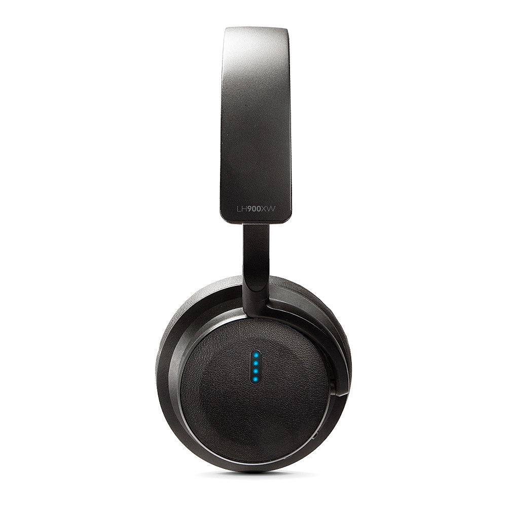 Casti Head-band Lindy LH900XW, Wireless/Wired, noise-canceling, Negru - imagine 2