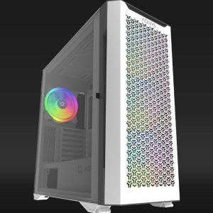 Carcasa AQIRYS Aquilla, RGB, Mid Tower, White
