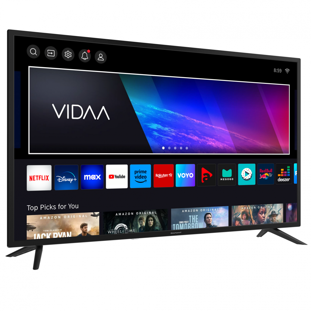 LED TV DIAMANT SMART 43HL4330F/C, 109 cm, Full HD, VIDAA - imagine 2
