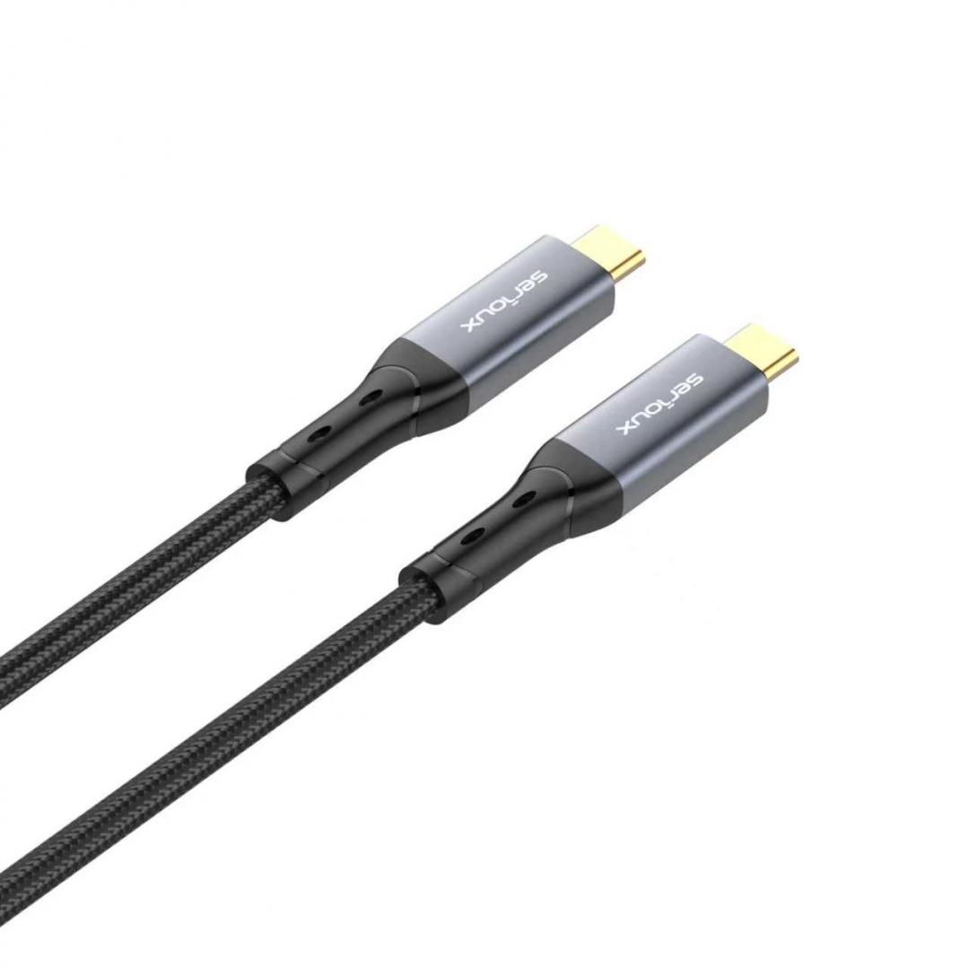 Cablu Serioux USB-C la USB-C, 240W, E-marker Chip integrat, viteza - imagine 4