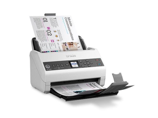 Scanner Epson DS-730N, dimensiune A4, tip sheetfed, viteza scanare: 40 - imagine 2
