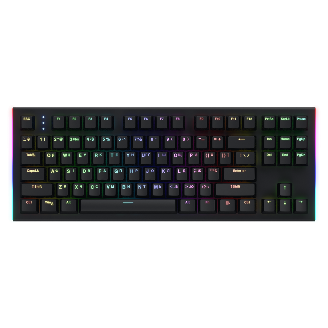 Tastatura Mecanica Gaming HATOR Gravity X TKL, RGB, USB, Negru - imagine 4