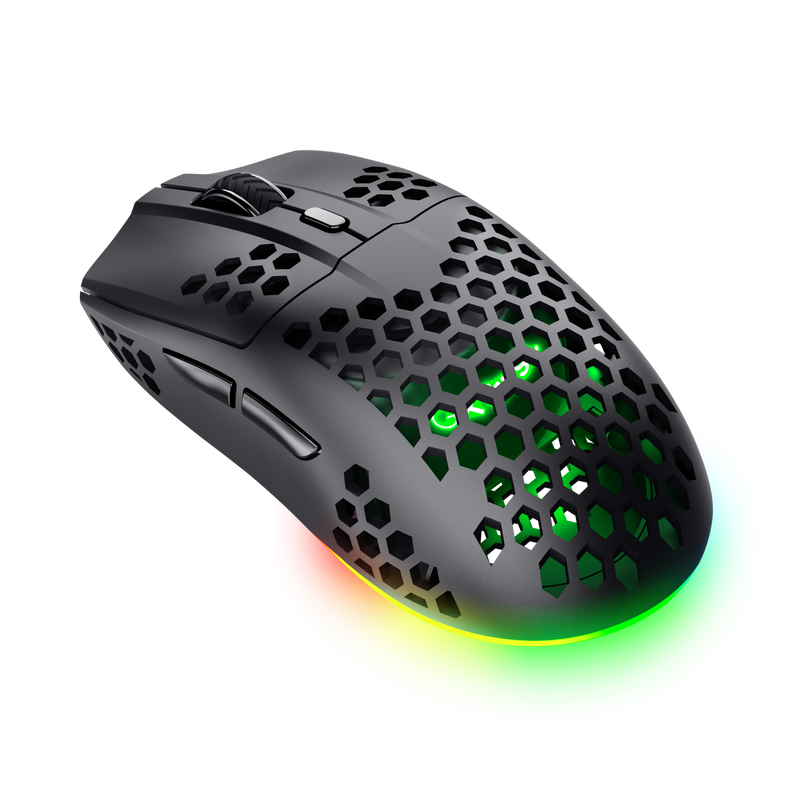 Mouse Gaming Wireless Trust GXT 929 Helox, 4800 dpi, Negru