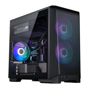 Carcasa PHANTEKS Eclipse P200A, RGB, Mini Tower, Black