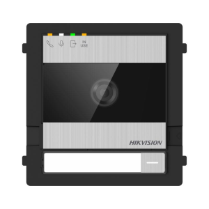 Post exterior videointerfon modular 2 fire Hikvision DS-KD7003EY-IME2, fara carcasa,