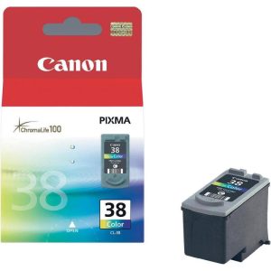 Cartus cerneala Canon CL-38, color, capacitate 9ml / 205 pagini,