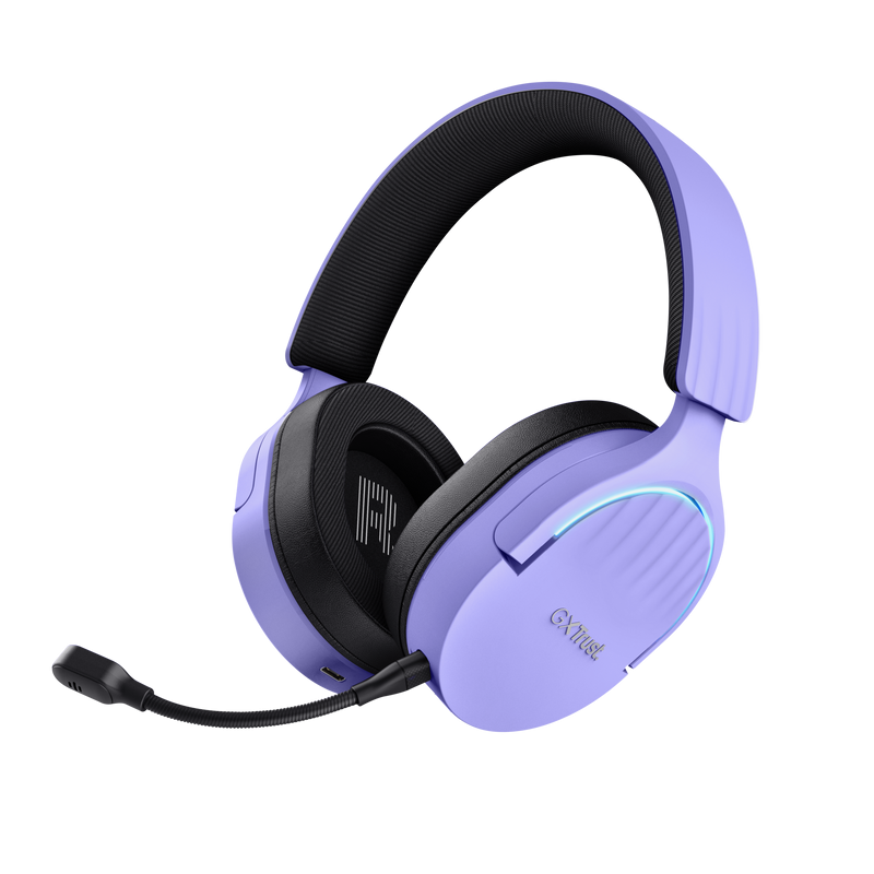Casti Gaming Head-band Trust GXT 491P FAYZO, Wireless/Wired, mov