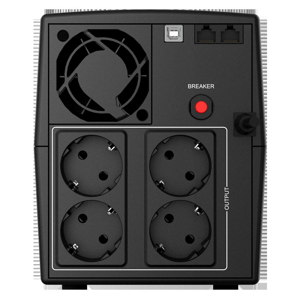 UPS nJoy Keen 2000 USB UPLI-LI200KU-CG01B Capacity 2000 VA - imagine 2