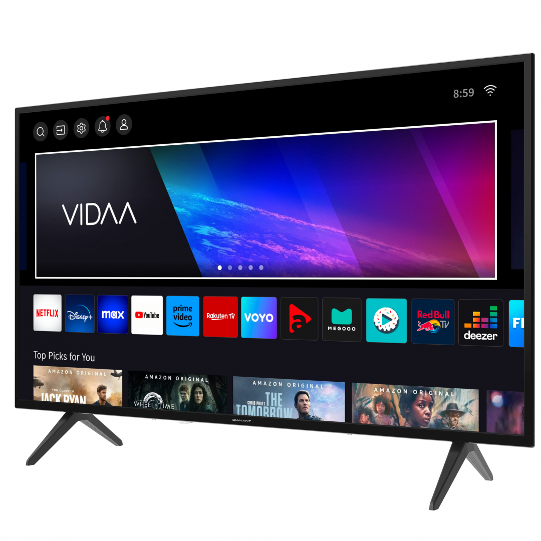 LED TV DIAMANT SMART 24HL4330H/C, 60 cm, HD, VIDAA - imagine 3