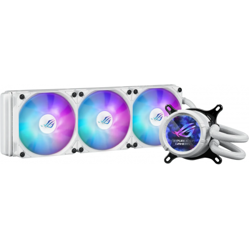 Cooler Procesor ASUS ROG Strix LC III 360 ARGB White - imagine 4