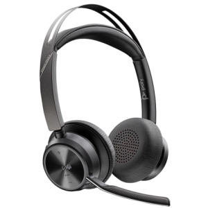 Casti Head-band Poly Voyager Focus 2, Wireless, noise-canceling, Negru