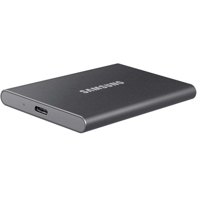 SSD Extern Samsung T7 2TB Titan Gray - imagine 3