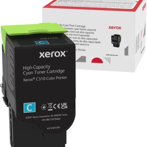 Toner Xerox 006R04369, Cyan, 5.5 K, Compatibil cu Xerox C310/C315