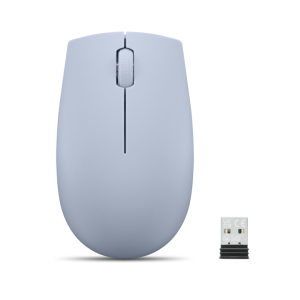 Mouse Wireless LENOVO 300, 1000 dpi, Albastru