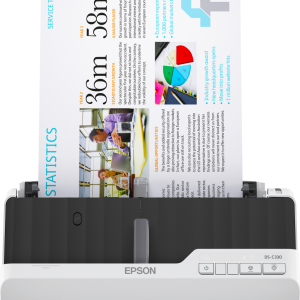 EPSON DS-C330 A4 Compact desktop Sheetfed Scanner, Rezolutie optica: 600