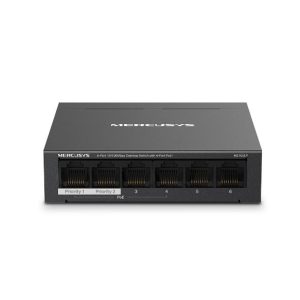 Mercusys Desktop Switch MS106LP 6 porturi 10/100Mbps, Standarde si protocoale