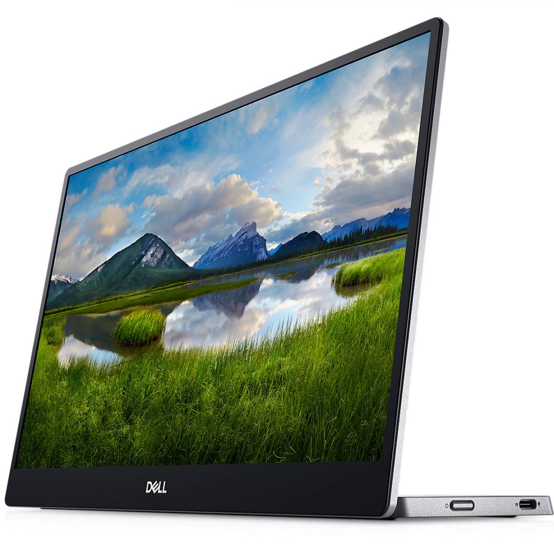 Monitor Commercial Dell P1424H, 14", 1920 x 1080 pixeli, Silver,