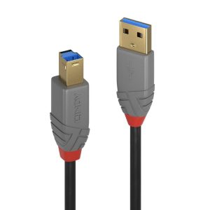 Cablu Lindy LY-36744, USB 3.0 Typ A to B, 5m,