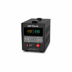 Stabilizator de tensiune Serioux Relay 101-1000VA, putere 1000VA/600W, tip releu,