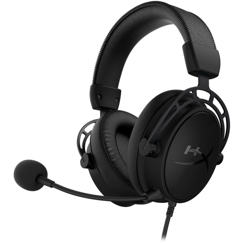 Casti Gaming Head-band HyperX Cloud Alpha S, Wired, noise-canceling, Negru