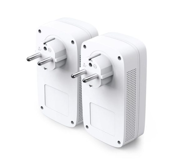 TP-Link AV1200 Gigabit Passthrough Powerline Starter Kit, TL-PA8010PKIT, HomePlug AV2, - imagine 2
