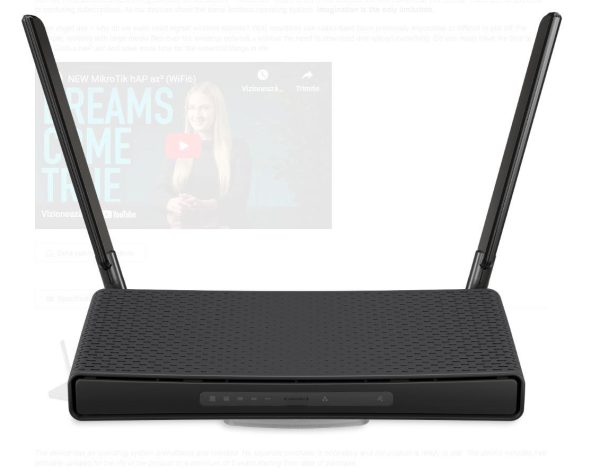 Mikrotik Dual-Band WI-FI 6 Wireless router, AX1800, C53UiG+5HPaxD2HPaxD, Procesor - imagine 3