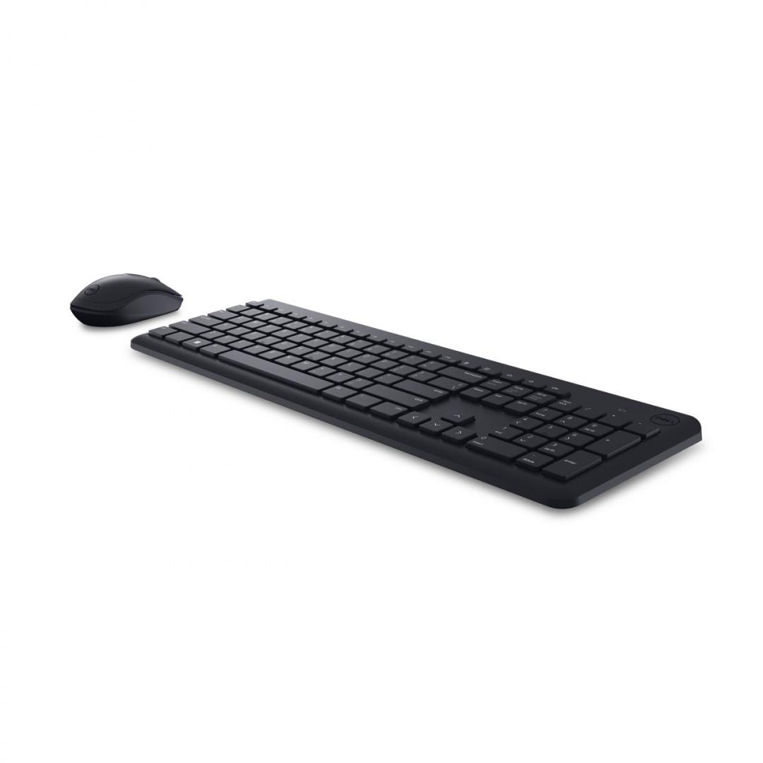 Kit Wireless tastatura si mouse Dell KM3322W, taste numerice, Negru - imagine 12