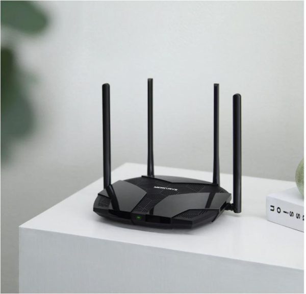 Router wireless MERCUSYS AX3000 Dual-Band Wi-Fi 6 Router, WIFI 6, - imagine 2