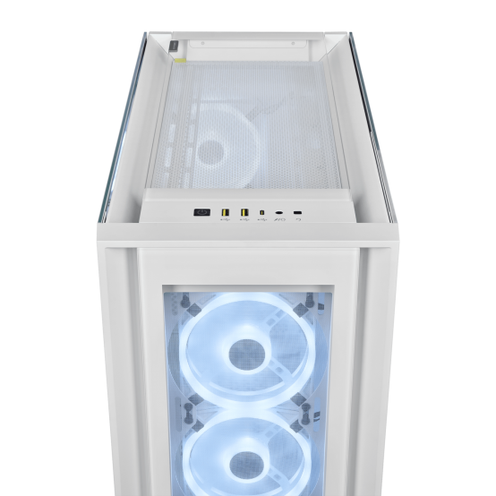 Carcasa CORSAIR 5000X RGB QL Edition, Mid Tower, White - imagine 3