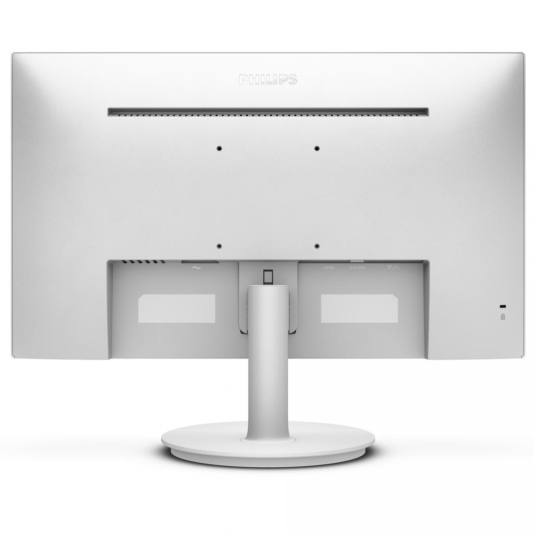 Monitor Consumer Philips 241V8AW/00, 23.8", 1920 x 1080 pixeli, White, - imagine 7
