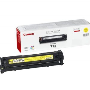 Toner Canon CRG718Y, yellow, capacitate 2900 pagini, pentru LBP-7200Cdn