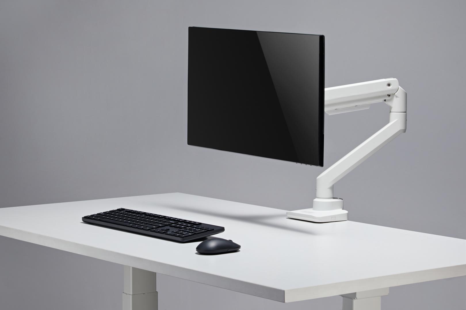 Suport monitor Serioux MM69-C012, compatibilitate dimensiune ecran 17"-49", arc - imagine 8