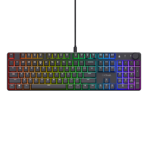 Tastatura Mecanica Gaming Trust GXT 866 Torix, RGB, USB, Negru