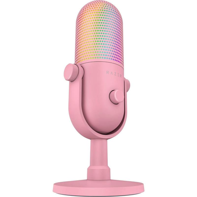 Microfon Razer Seiren V3 Chroma, tip Condenser, USB, LED backlight - imagine 2