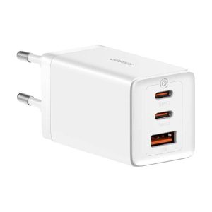 Incarcator retea Baseus GaN5 PRO, Quick Charge 65W, 2 porturi
